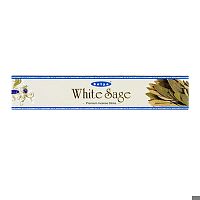 Благовония "White sage" (Белый Шалфей) Premium Incense Sticks 15 г, Satya